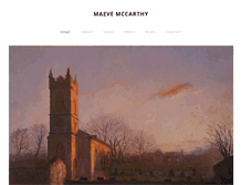 Tablet Screenshot of maevemccarthy.net